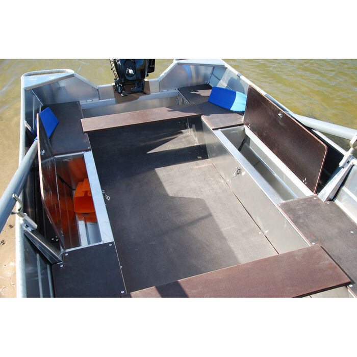 Windboat 35 румпельная - алюминиевая моторная лодка