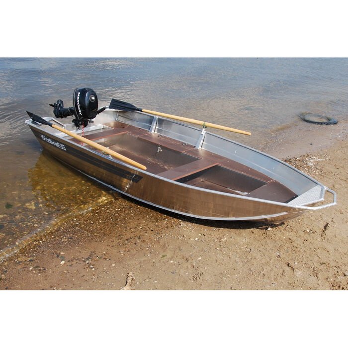 Windboat 35 румпельная - алюминиевая моторная лодка