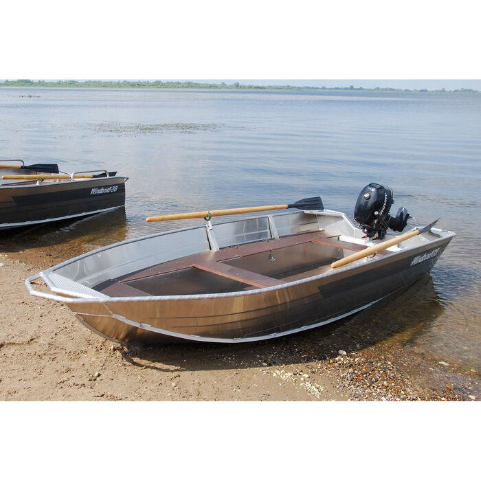 Windboat 35 румпельная - алюминиевая моторная лодка