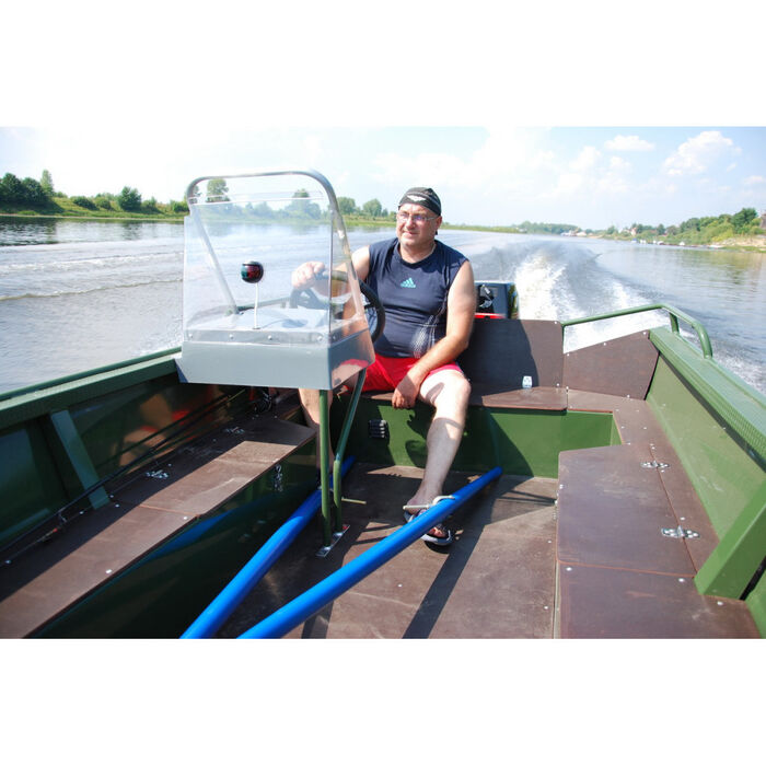 Windboat 42CM одноконсольная - алюминиевая моторная лодка