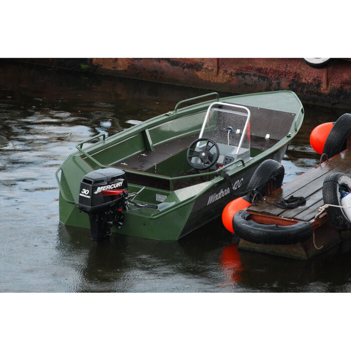 Windboat 42CM одноконсольная - алюминиевая моторная лодка