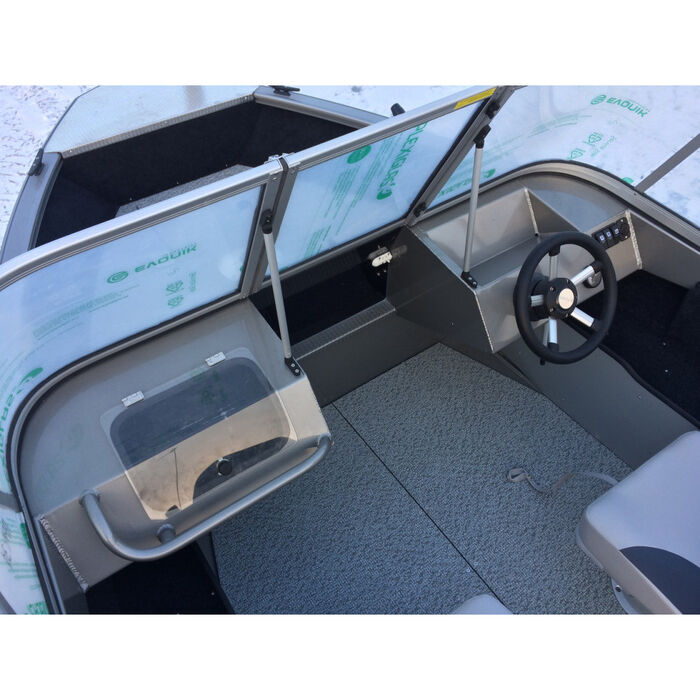 Windboat 45DCX двухконсольная - алюминиевая моторная лодка
