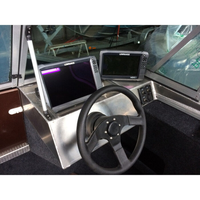 Windboat 4.6DС EVO двухконсольная - алюминиевая моторная лодка