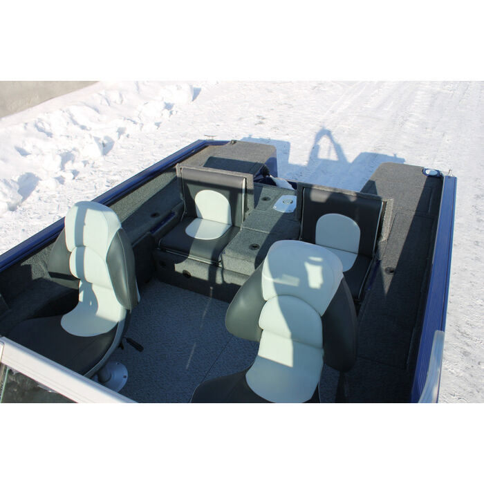 Windboat 4.6DС EVO Fish двухконсольная - алюминиевая моторная лодка