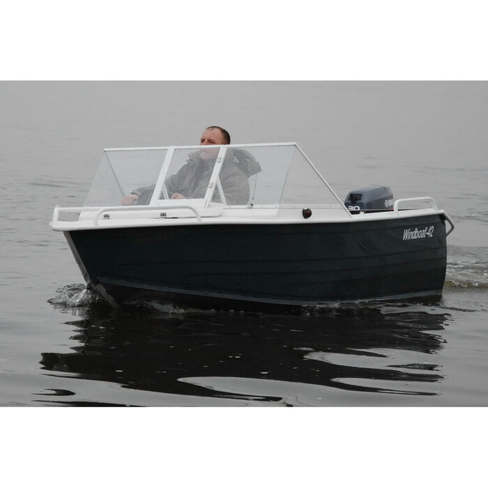 Windboat 42MPro капотная - алюминиевая моторная лодка