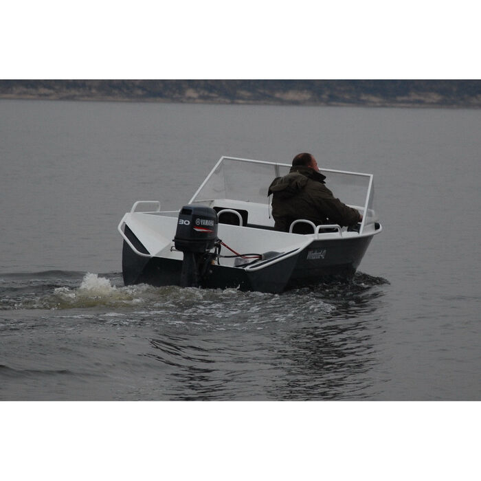 Windboat 42MPro капотная - алюминиевая моторная лодка