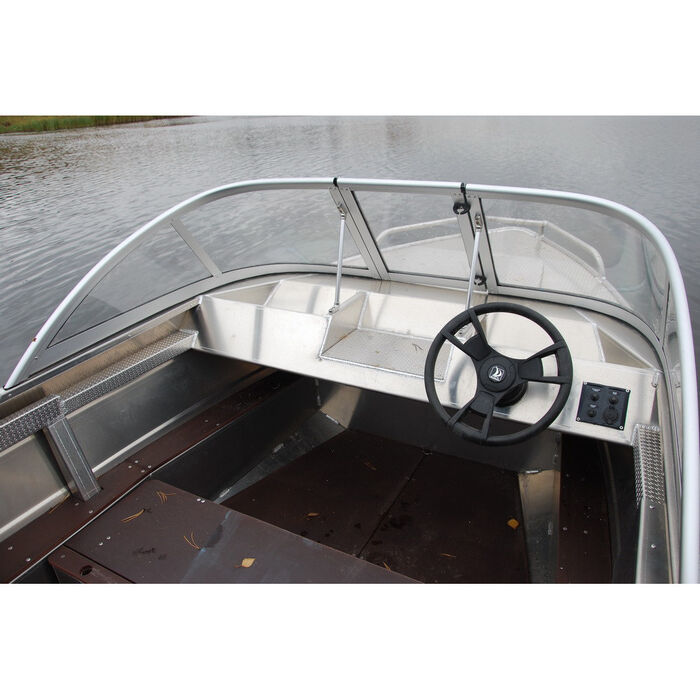 Windboat 42ME капотная - алюминиевая моторная лодка