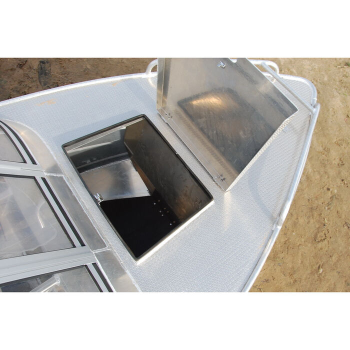 Windboat 45ME капотная - алюминиевая моторная лодка