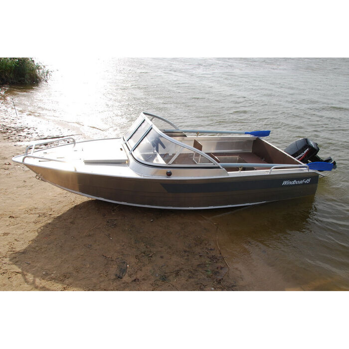 Windboat 45ME капотная - алюминиевая моторная лодка
