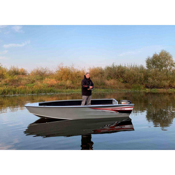 Windboat 42 EVO румпельная - алюминиевая моторная лодка