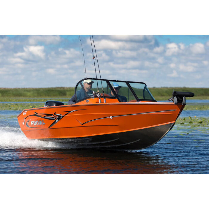 Finval 475 Evo двухконсольная - алюминиевая моторная лодка