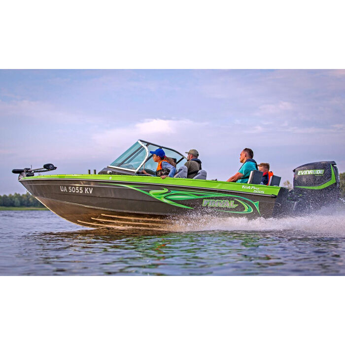 Finval 555 FishPro двухконсольная - алюминиевая моторная лодка