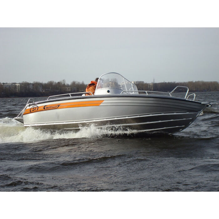 Wellboat-51 DC - алюминиевая моторная лодка