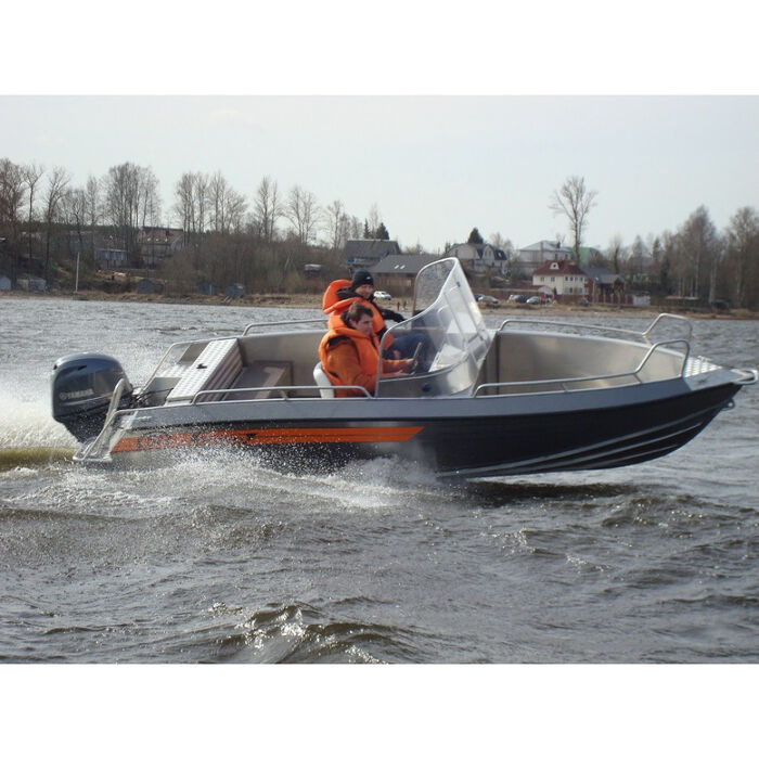 Wellboat-51 DC - алюминиевая моторная лодка