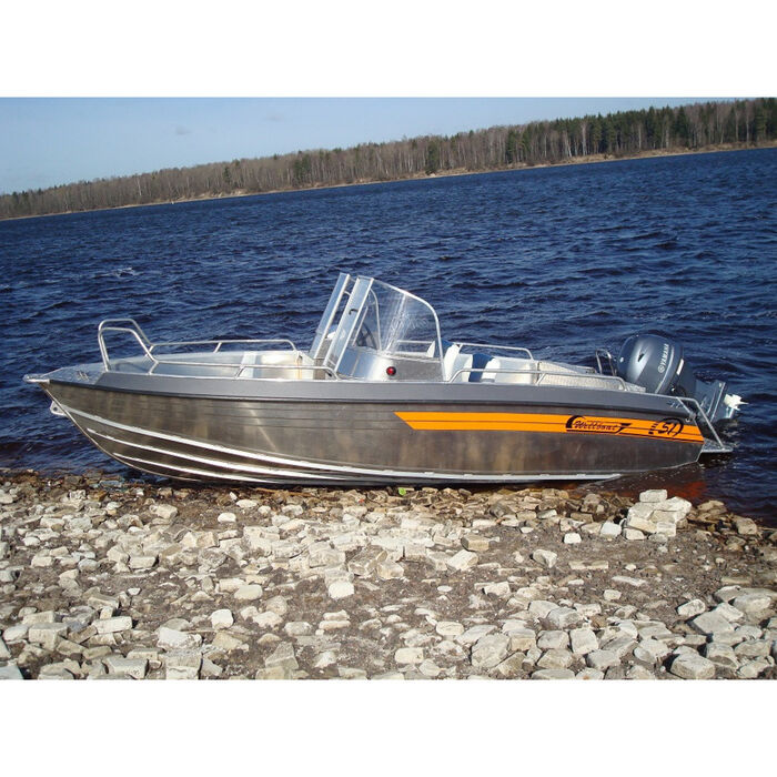 Wellboat-51 DC - алюминиевая моторная лодка