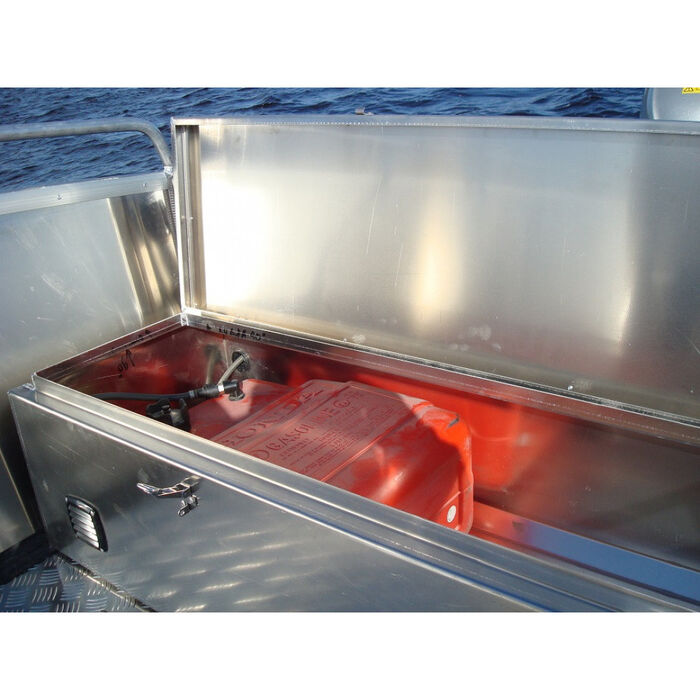 Wellboat-51 CC консоль - алюминиевая моторная лодка