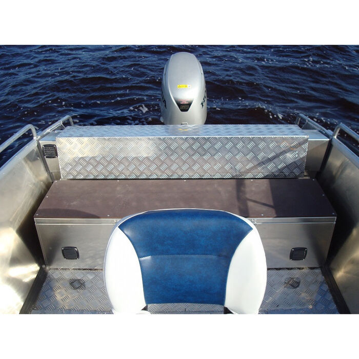 Wellboat-51 CC консоль - алюминиевая моторная лодка