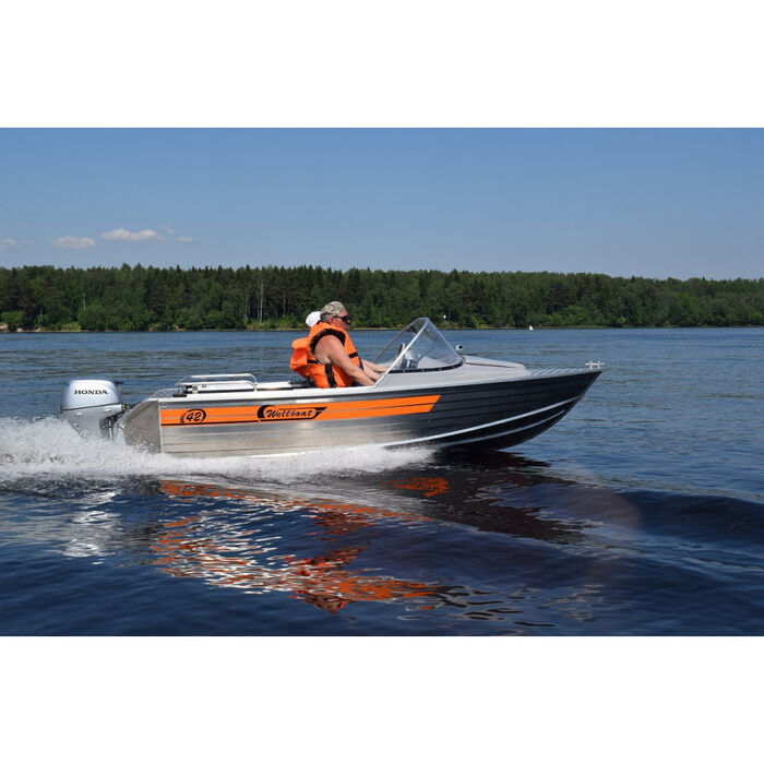 Wellboat-42 NexT классика - алюминиевая моторная лодка