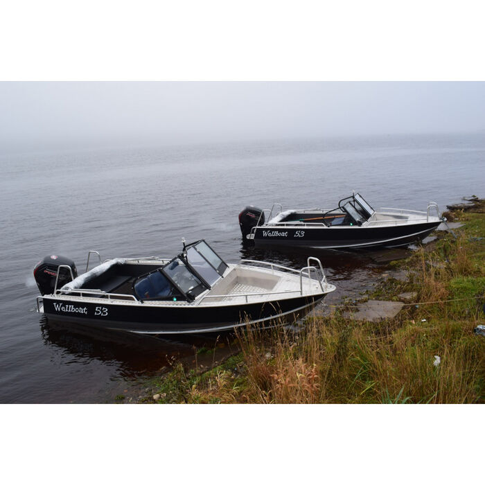 Wellboat-53 Fish - алюминиевая моторная лодка