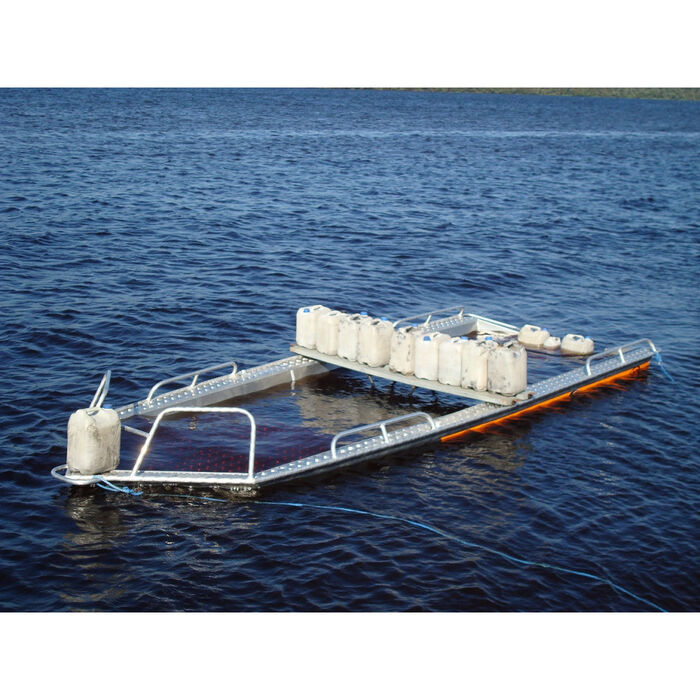 Wellboat-47 румпельное управление - алюминиевая моторная лодка