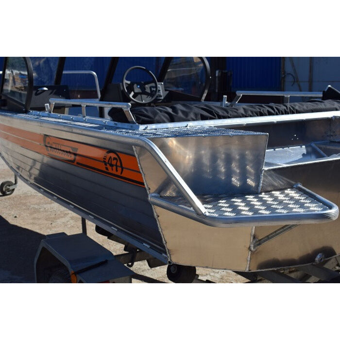 Wellboat-47DC - алюминиевая моторная лодка