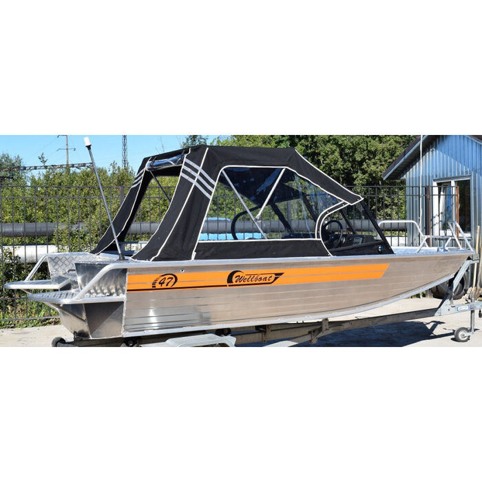 Wellboat-47DC - алюминиевая моторная лодка