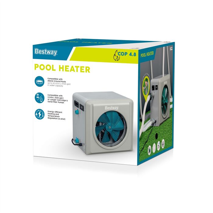 Bestway 58748 BW Тепловой насос для нагрева воды в бассейне, 4кВт