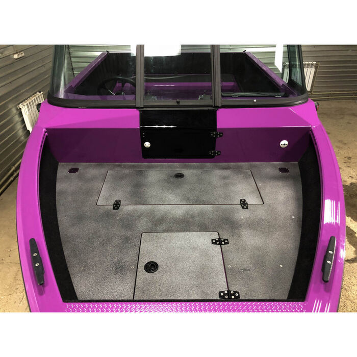 Windboat 4.6DСX  двухконсольная - алюминиевая моторная лодка