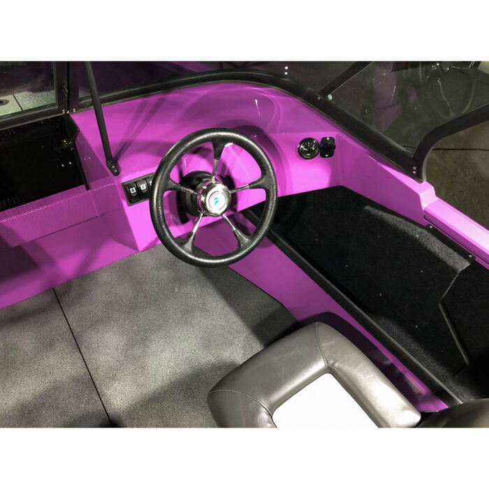 Windboat 4.6DСX  двухконсольная - алюминиевая моторная лодка