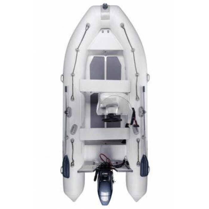 Адмирал RIB 410 с консолью - классический RIB - жестко-надувная моторная лодка ПВХ