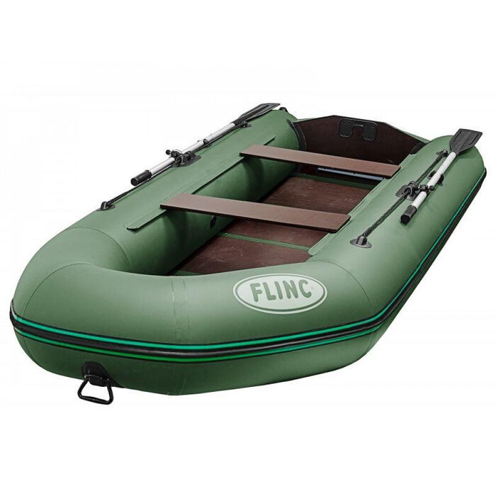 FLINC FT320L с фанерным полом-книжкой - моторная надувная лодка ПВХ
