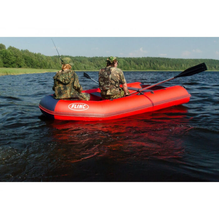 FLINC FT320K килевая, с фанерным полом-книжкой со стрингерами - моторная надувная лодка ПВХ