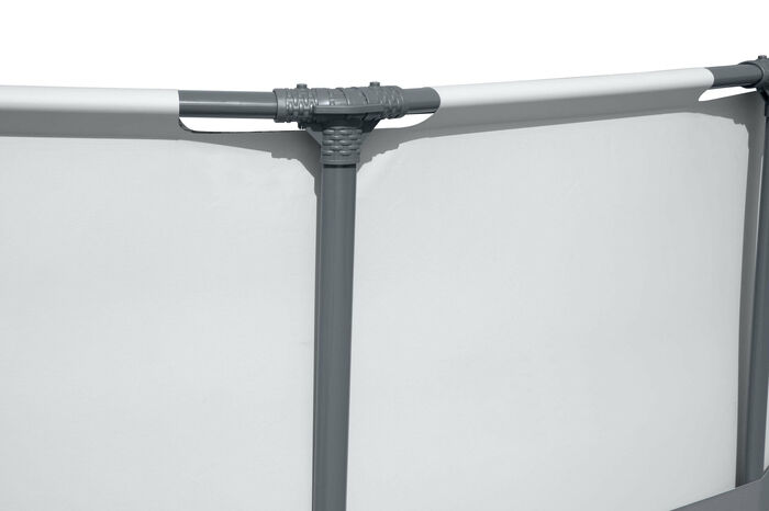Каркасный бассейн Bestway 457х122 см + фильтр-насос 3028 л/ч, тент, лестница