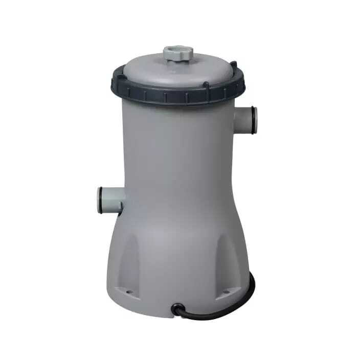 Каркасный бассейн Bestway 396х122 см + фильтр-насос 3028 л/ч, тент, лестница
