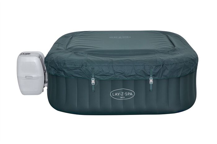 SPA бассейн Ibiza AirJet, 180 x 180 x 66 см, фильтр-насос, тент, дозатор для химии, аэромассаж