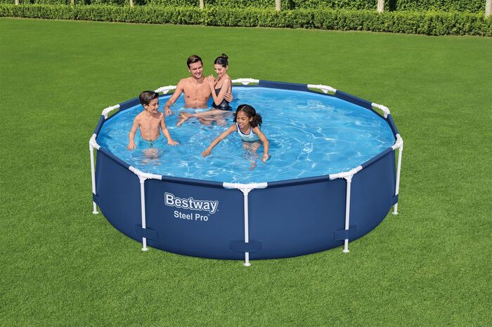 Бассейн Bestway Steel Pro 305х76 см + фильтр-насос 1249 л/ч
