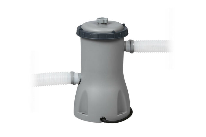 Каркасный бассейн Bestway 671х132 см + фильтр-насос 9463 л/ч, тент, лестница