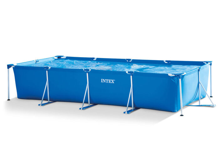 Бассейн каркасный прямоугольный INTEX, 450х220х84 см