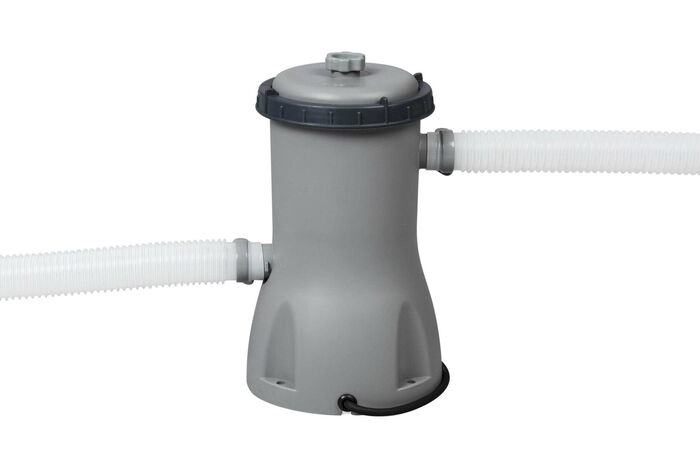 Каркасный бассейн Bestway 457х122 см + фильтр-насос 3028 л/ч, тент, лестница
