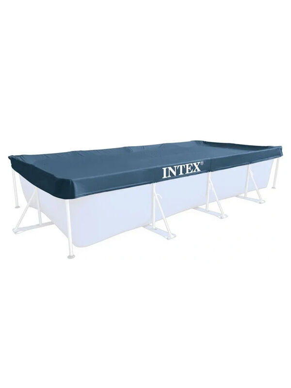 Тент для каркасного бассейна Rectangular Frame Pools 450x220 см (Intex 28039)