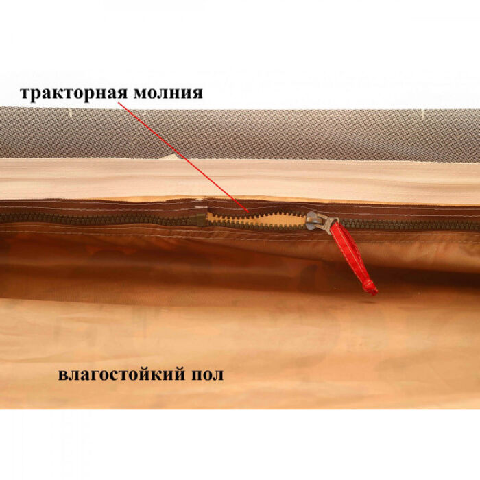 Всесезонная универсальная палатка ЛОТОС 5У с утепленным внутренним тентом